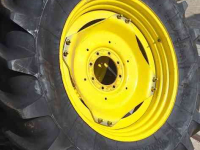 Wheels, Tyres, Rims & Dual spacers Barum 520/70R38 + velgen