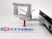 Manure scraper Qmac Rubber manure scraper hookup Weidemann