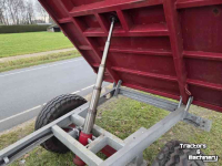 Dumptrailer Kersten 3,5 tons gegalvaniseerd kipper kipkar