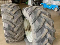 Wheels, Tyres, Rims & Dual spacers  540/65R26