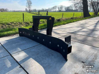 Rubber yard scraper Manitou Rubberschuif 2.65m