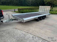 Low loader / Semi trailer Vlemmix V3A Machine Transporter / Plateauwagen