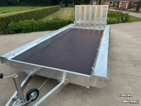 Low loader / Semi trailer Vlemmix V3A Machine Transporter / Plateauwagen