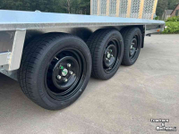 Low loader / Semi trailer Vlemmix V3A Machine Transporter / Plateauwagen