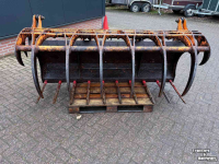 Silage Grabbucket / Grabfork Kock & Sohn 2 mtr met schäffer aansluiting