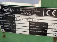 Silage block-cutter Strautmann Hydrofox HK3 kuilsnijder kuilvoersnijder U snijder voermachines