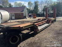 Low loader / Semi trailer  Dieplader 22 ton
