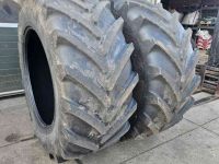 Wheels, Tyres, Rims & Dual spacers Michelin 710/60R42 Xeobib. 30 mm!