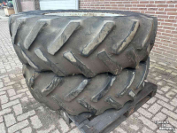 Wheels, Tyres, Rims & Dual spacers Good Year 18.4 R38 30%