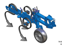Inter-row cultivator Carré schoffelelementen ECONET - set 13 stuks