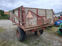 Dumptrailer Spijkstaal Enkelas kipper