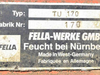 Silage block-cutter Fella fella TU 170