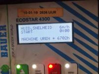 Irrigation hose reel Bauer E51 Beregeningshaspel / Regenhaspel