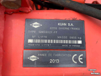 Mower Kuhn GMD802F-FF Front-Maaier