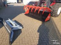 Snow Removal Equipment Qmac Modulo Winterschuif Sneeuwschuif Ijsschuif met grijpklem