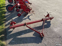 Inter-row cultivator Steketee Schoffelbalk front met vingerwieder
