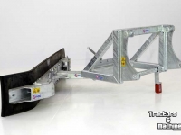 Manure scraper Qmac Modulo rubber manure scrapers 270cm hookup Terex