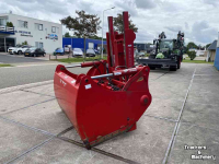 Silage cutting bucket Redrock Alligator Kuilhapper met hefmast
