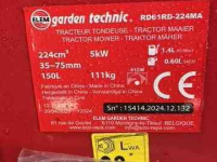 Ride-on mower  ZITMAAIER MET VANGBAK