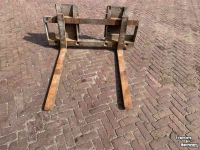 Pallet Forks Mustang Palletvork 100 cm met Mustang aanspan