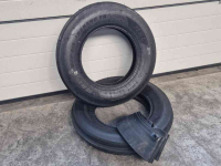 Wheels, Tyres, Rims & Dual spacers  MRL 6.00-16 3 rib voorbanden met binnenband