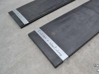 Rubber yard scraper Qmac RSMC250 Rubbermat 250 + CANVAS inlaag