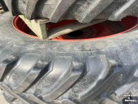 Wheels, Tyres, Rims & Dual spacers Alliance 380/90R50 + 320/85R38