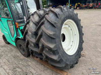 Wheels, Tyres, Rims & Dual spacers Trelleborg 480/70R30TM 700 nieuw incl. NH velg