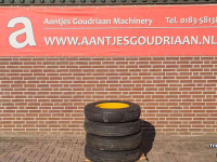 Wheels, Tyres, Rims & Dual spacers  4 banden met velg 6.50 R15 wielen