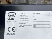 Sweeper Tobroco Veegborstel / Blokveger 150 cm Giant aanspan