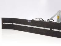 Manure scraper Qmac Rubberschuif + Bobcat aanbouw