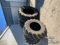 Wheels, Tyres, Rims & Dual spacers Michelin 900/50R42 + 710/55R30 MachXbib  NEW