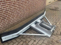 Rubber yard scraper  Rubberschuif / Erfschuif / Mestschuif / Sneeuwschuif met S60 aansluiting
