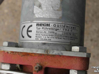 Manure mixer Reck TR-E 400 mestmixer 4 meter mestroerder 70x70 trekkende mixer