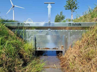 Irrigation hose reel Blok Slootschot - waterkering - stuwdam
