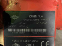Mower Kuhn FC 243 Lift Control