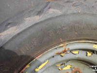 Wheels, Tyres, Rims & Dual spacers Good Year 11.5/80-15.3 Super Flotation 12ply wagenband met wiel/velg implement 6-gaats