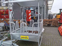 Mobile feedstation Patura voerruif met dak