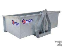 Tractor tipping boxes Qmac Trekkerbak / Transportbak / Grondbak 1.25 CAT 1