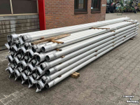 Irrigation pipes Humet Beregeningsbuis Humet 4'' Aluminium buis diversen