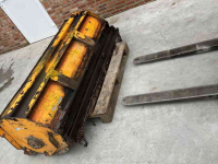 Mowing arm with flailmower Herder Kmu 180