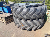 Wheels, Tyres, Rims & Dual spacers  18.4R38