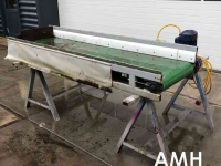 Conveyor  2200X600 MM TRANSPORTBAND VLAKKE BAND FLAT BELT CONVEYOR BELT FLACHBAND FÖRDERBAND