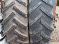 Wheels, Tyres, Rims & Dual spacers Good Year 580/70R38