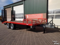 Low loader / Semi trailer AGM Oprijwagen Oprijkar