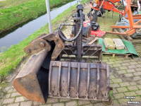 Excavator mobile Bazzoli getrokken kraan
