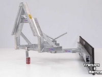 Manure scraper Qmac Modulo Rubber manure scraper 180cm hookup Accord Hitch