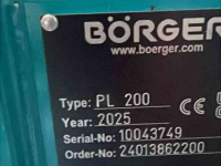 Manure pump Börger PL200