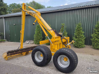 Mowing arm with mowing bucket Bos Bos HE6003C slootreiniger maaikorf