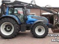 Tractor Valtra T202 Direct met FMV 490 kraan